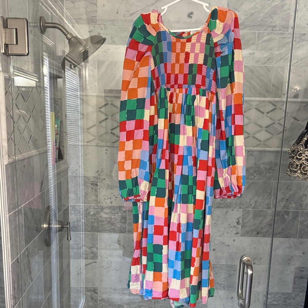 Stella McCartney Multi Colored Smocked Dress